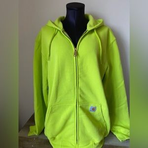 Carhartt zip up sweatshirt